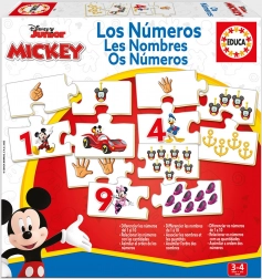 Educa puzzle Mickey i przyjaciele – liczenie 10×4 elementy
