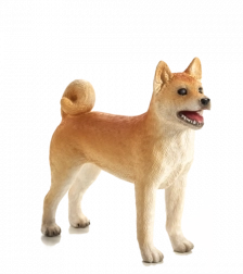 Plastikowa figurka psa Shiba Inu MOJO