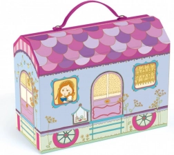 DJECO Tinyly figurka Bluchka z domkiem podróżnym