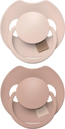 Silikonowe dynamiczne smoczki LOVI PRIME 18m+ Nude/Blush – 2 szt.