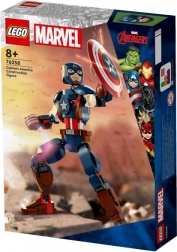 LEGO Marvel figurka Captain America do złożenia