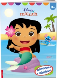 Disney Maluch: kolorowanki z naklejkami