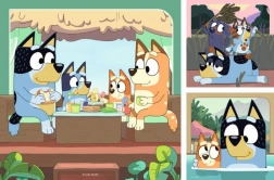 Puzzle Bluey 3x49 elementów