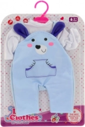 Ubranka dla lalki 36–46 cm – śpioszki i koszulka