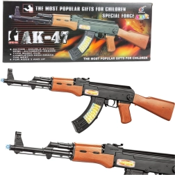 Zabawka dla dzieci AK-47 ze światłami i dźwiękami 68,5 cm