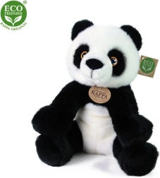 Pluszowa panda siedząca 27 cm eco‑friendly
