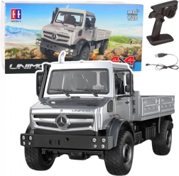rc terenowe auto mercedes-benz unimog 4x4 w skali 1:20