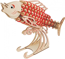 Drewniane puzzle 3D Karp
