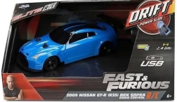 RC drift auto Nissan GT-R R35 Ben Sopra 1:24 od Jada Toys – Szybcy i Wściekli