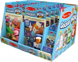 Naklejka Wow - mały stojak