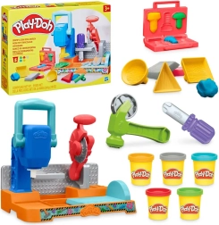 Hasbro Play-Doh kolorowy warsztat z ciastoliną i narzędziami