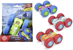 Auto monster flippy na napęd bezwładnościowy, 10 cm, 4 kolory/rodzaje