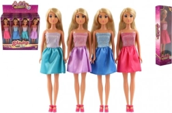 Lalka Anlily z przegubami 28 cm w eleganckiej sukience