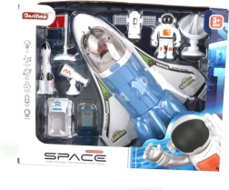 Kosmiczny samolot ze świetlnymi i dźwiękowymi efektami