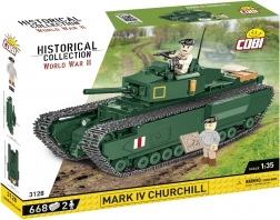 Klocki czołgu MARK IV CHURCHILL 1:35 (668 elementów)