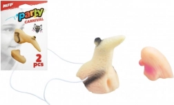 Czarodziejski nos i broda na straszną imprezę