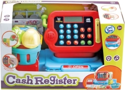 Dziecięca kasa fiskalna z akcesoriami do zabawy w sklep