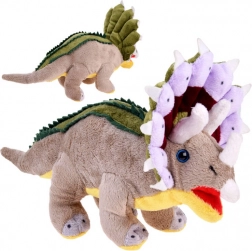 Pluszowa zabawka Triceratops 30 cm dinozaur