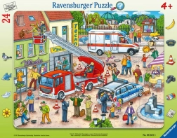 Ravensburger puzzle Szybko na ratunek