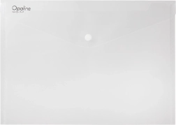 Koperta z zatrzaskiem A5 Opaline przezroczysta