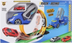 Ciężarówka z wyrzutnią toru