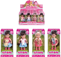 Laleczka z Pieskiem 11 cm