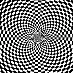 Curiosi kwadratowe puzzle Q Shimmer: Iluzja IV, 79 elementów