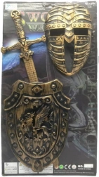 Rycerski zestaw dla dzieci – miecz 49 cm