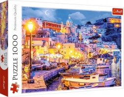 Puzzle 1000 elementów - Trefl: Wyspa Procida nocą, Włochy