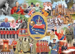 Puzzle Koronacja króla 1000 elementów