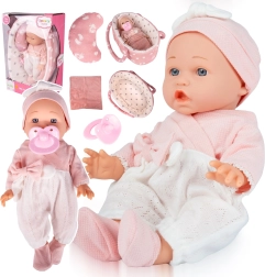 Lalka 30 cm w nosidełku