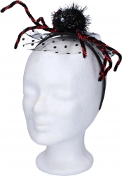 Opaska z pająkiem 19 cm