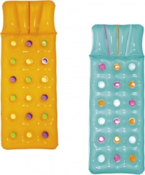 Bestway dmuchany materac z poduszką 188 × 71 cm – Pomarańczowa