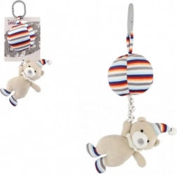 Pluszowy miś z balonem – zawieszana zabawka 30 cm