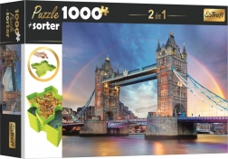 Trefl puzzle Tower Bridge Londyn 1000 kawałków z sorterem