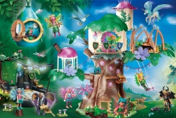 Schmidt Puzzle Playmobil Ayuma: magiczny las wróżek 100 elementów