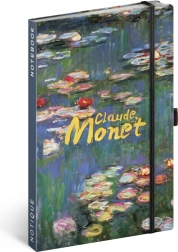 Liniowany notes NOTIQUE Claude Monet 13 × 21 cm
