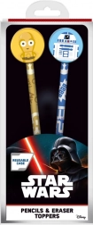 Ołówki Star Wars z topperem
