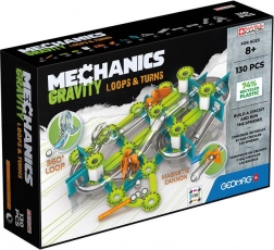 Geomag Mechanics Gravity Loops & Turns magnetyczna konstrukcja 130 elementów
