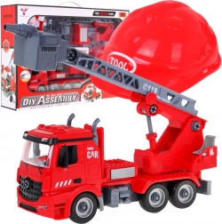 Wóz strażacki 2w1 z hełmem