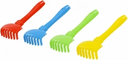Plastowe grabki do piasku 19 cm
