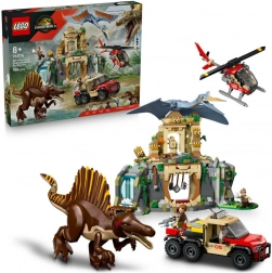 Lego Jurassic World: powietrzna misja z Quetzalcoatlem i Spinosaurusem