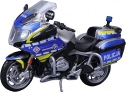 Metalowy model motocykla polskiej policji 1/18