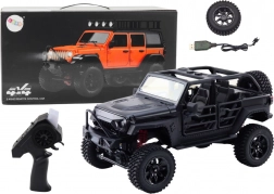 RC terenowe auto 2.4G z napędem 4x4 – czarne