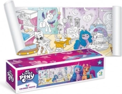 Plakat do kolorowania My Little Pony 70 × 16 cm w pudełku prezentowym