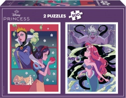 Educa Puzzle Disney Złoczyńcy i Księżniczki 2x500 elementów