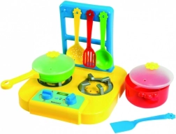 Kuchenka gazowa z garnkami PARTY WORLD