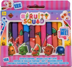 Pachnące kredki woskowe Fruity Squad 12 szt.