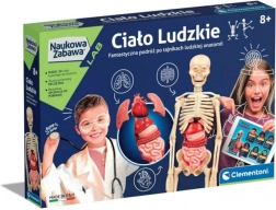 Naukowy zestaw ludzkie ciało CLEMENTONI