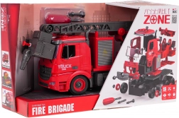Obrotowa jednostka strażacka z funkcją dźwięku i wody